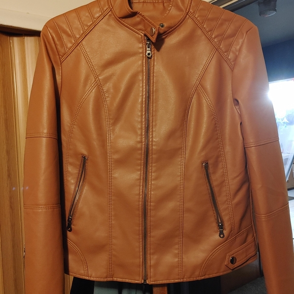 Faux Leather Jacket - Picture 3 of 3